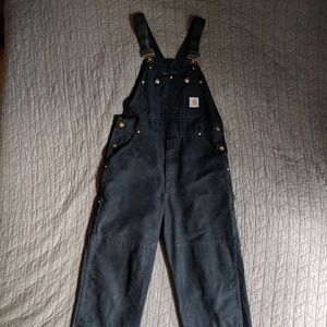 Vintage Carhartt Unlined Bib Overalls (Black)